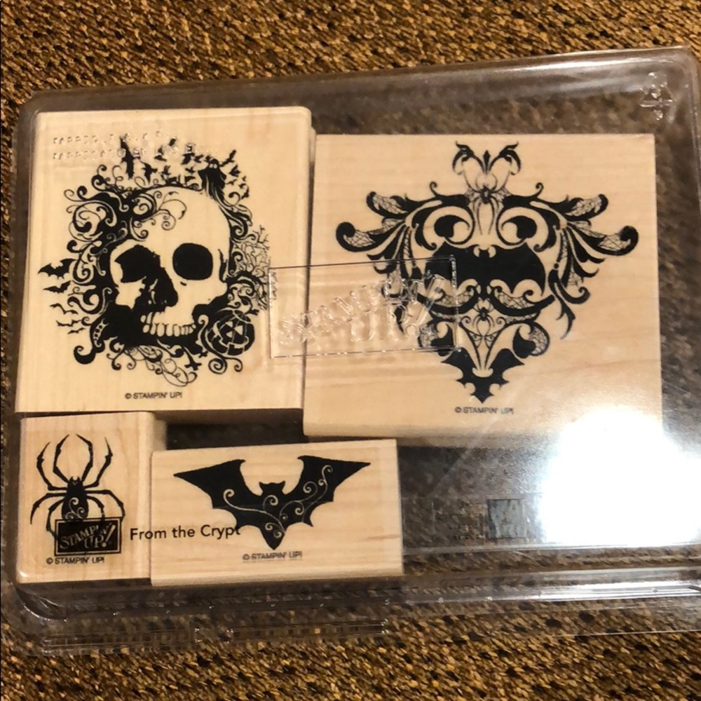 Stampin Up Rubber Stamps  From the Crypt